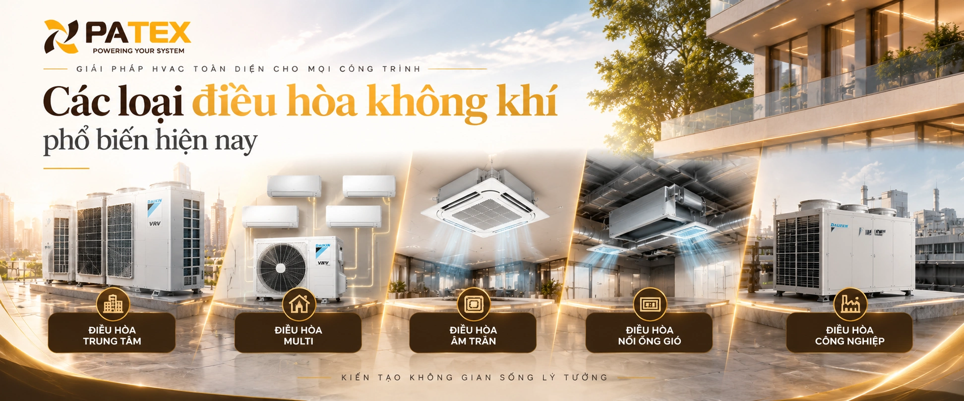 Các loại điều hòa không khí phổ biến hiện nay