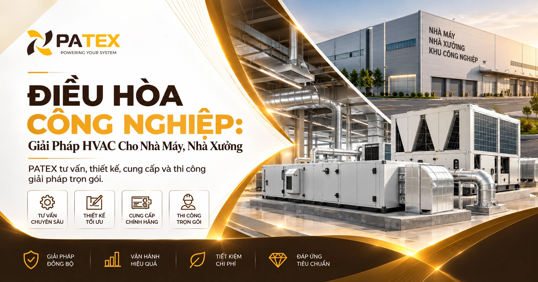 Điều Hòa Công Nghiệp Giải Pháp HVAC Cho Nhà Máy, Nhà Xưởng dd