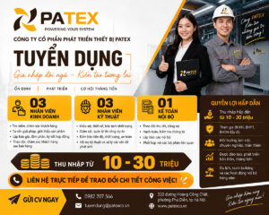 PATEX tuyển dụng