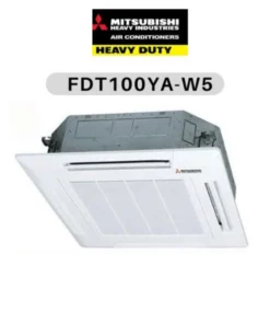 Điều hòa âm trần Cassette 1 chiều 4 hướng Mitsubishi Heavy FDT100YA-W5/FDC100YNA-W5 – Inverter 36.000 BTU