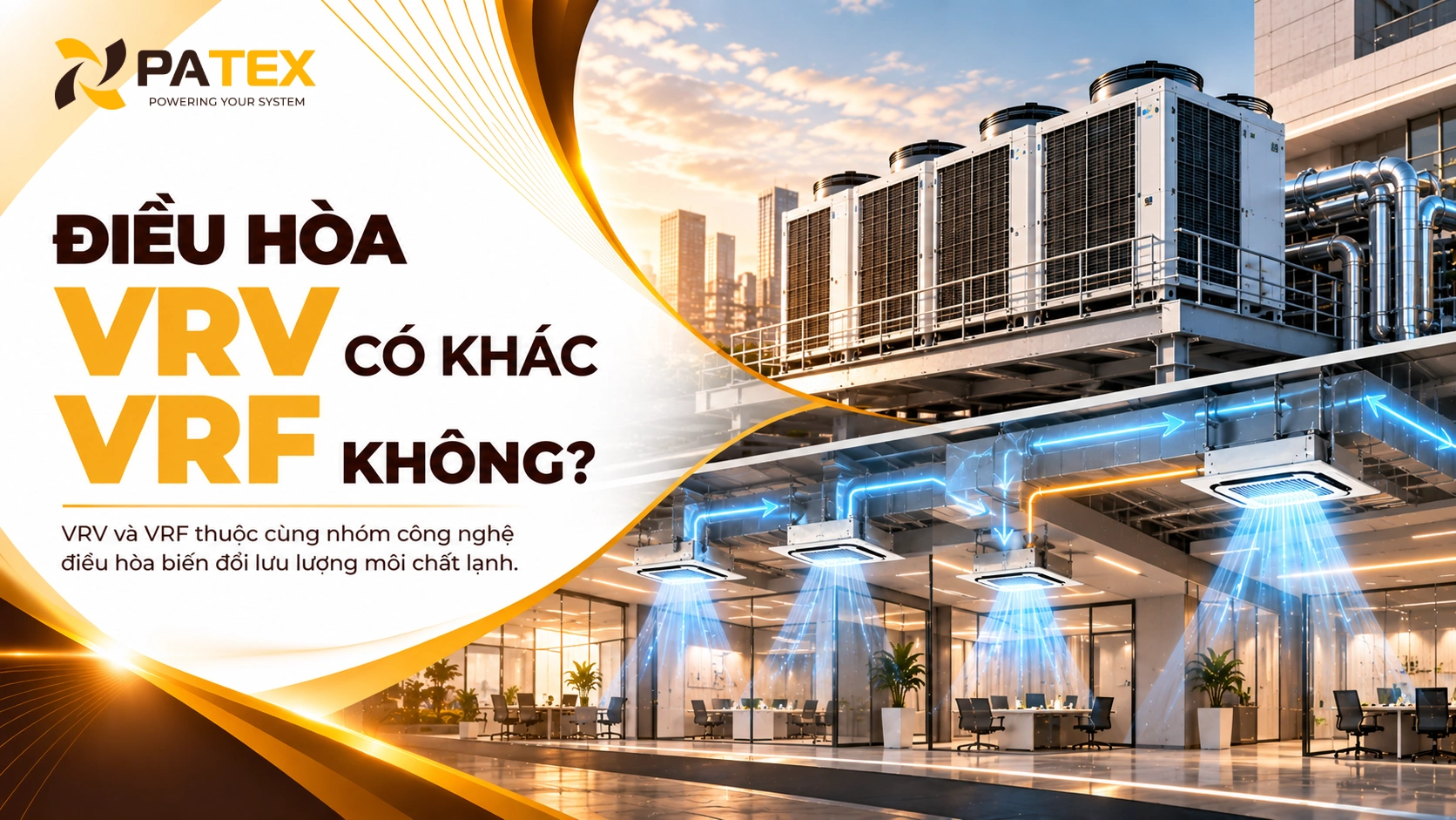 Điều Hòa VRV Có Khác Điều Hòa VRF Không