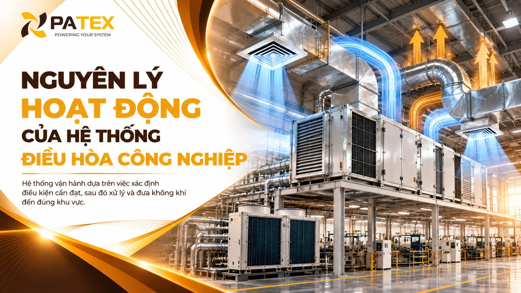 Nguyên Lý Hoạt Động Của Hệ Thống Điều Hòa Công Nghiệp