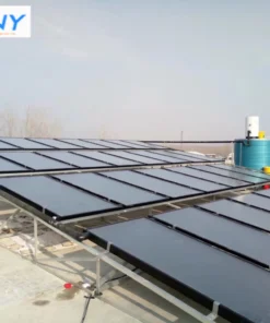 Máy bơm nhiệt nước nóng năng lượng mặt trời thương mại ASUNY – Hệ thống 1.000–50.000 lít