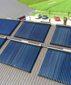 Máy bơm nhiệt nước nóng năng lượng mặt trời thương mại ASUNY – Hệ thống 1.000–50.000 lít
