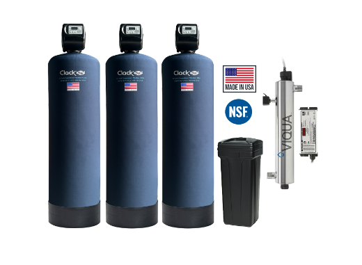 Bộ lọc nước tổng cao cấp ClACK-CWS03C-UV dành cho biệt thự nhập khẩu USA