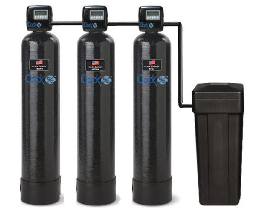 Bộ lọc nước tổng cao cấp ClACK-CWS03C dành cho biệt thự nhập khẩu USA (3 cấp lọc)